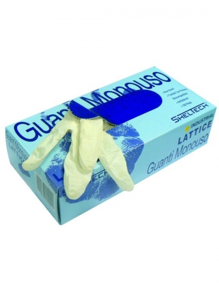 Guanto Lattice Monouso